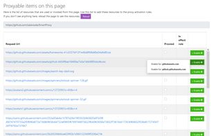 SmartProxy extension screenshot 2