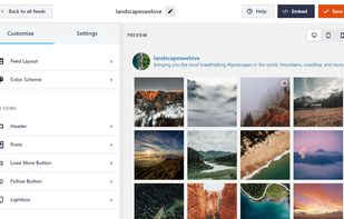 The Feed Customizer with live preview in WordPress
