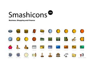 Business icons in 'retro Style' from smashicons.com