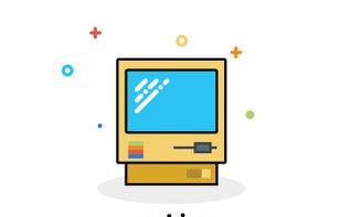 Retro Apple Macintosh icon from smashicons.com 