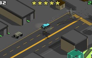 Smashy Road: Wanted screenshot 1