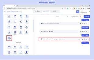 Add Appointment Booking Feature To your bot