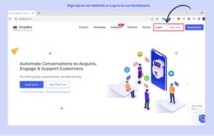 Home page of smatbot