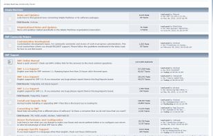 Simple Machines Forum screenshot 1