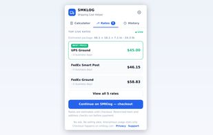SMKlog screenshot 2