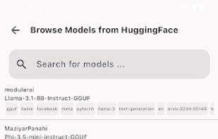 SmolChat screenshot 1