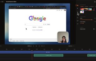 Webcam position time frame