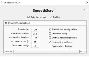 SmoothScroll screenshot 1