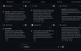 Multi-Chat sends one prompt to 6 chat models at once, ChatGPT, Claude, Gemini, Grok, Perplexity, and DeepSeek, so you compare every answer side by side and catch what a single AI would miss.
