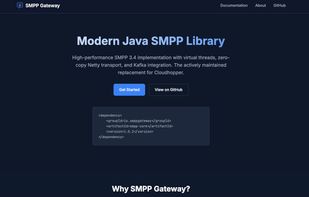 SMPP Gateway screenshot 1