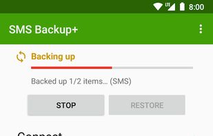 SMS Backup+ screenshot 1