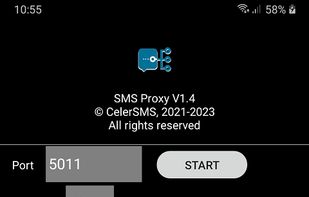 SMS Proxy screenshot 1