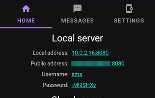 SMSGate App screenshot 1