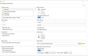 Settings – File Attachments
