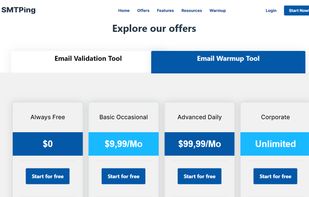 SMTPing screenshot 2