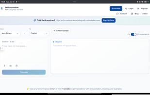 Smtranslatehub- homepage , free translate to multi target language