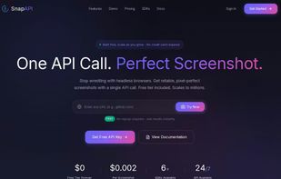 SnapAPI screenshot 1