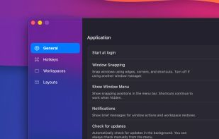 Smart settings with app ignore list, customizable shortcuts, and behavior controls