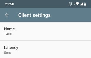 Snapcast screenshot 1