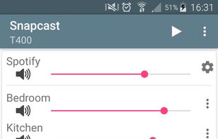 Snapcast screenshot 1