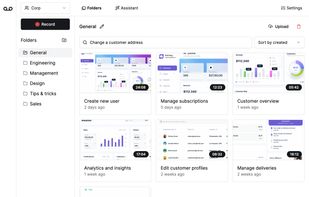 Quickly capture tasks by clicking, performing, and explaining. Our user-friendly interface ensures seamless contribution from every team member.