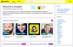 Snapdex screenshot 1