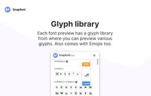 Snapfont screenshot 3