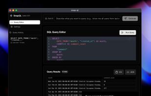 SnapQL screenshot 1