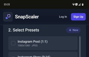 Home page. Bottom part