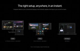 Automatic layouts for different display setups