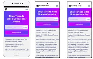SnapThreads screenshot 1