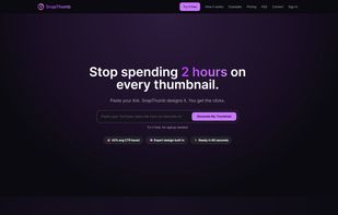 SnapThumb home page