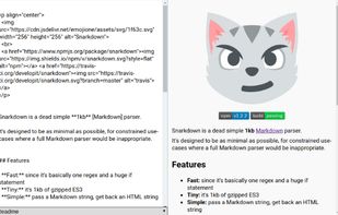 Snarkdown screenshot 1