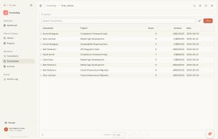Listviews with search and filters