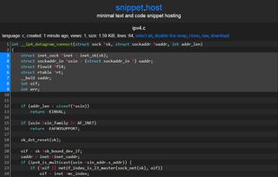 snippet.host screenshot 1