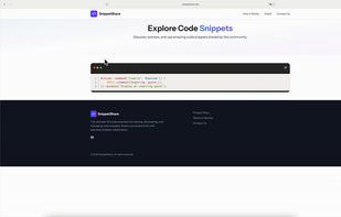 SnippetShare screenshot 2