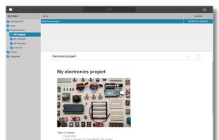 Text snippet with images