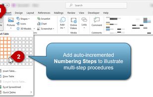 Automatic Numbering Tags