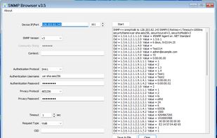 SNMP Browser screenshot 1
