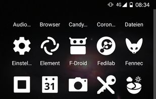 Snow (icon pack) screenshot 1