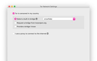 Snowflake Tor screenshot 3