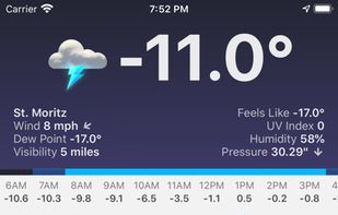 Snowflake Weather screenshot 1