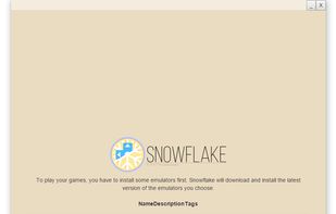 Snowflake screenshot 1