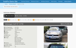 SobiPro screenshot 3