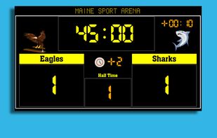 Soccer Scoreboard screenshot 1