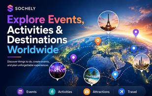 Explore events and Activitiees anywhere in the world