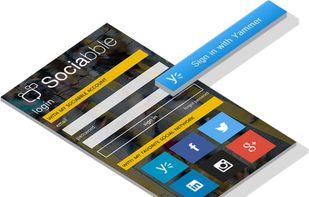 Sociabble Mobile App UI