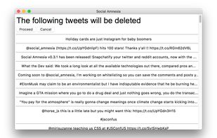 Social Amnesia screenshot 1