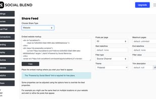 Social Blend screenshot 2