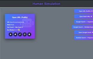 Social Browser screenshot 1